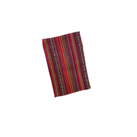 Tissu Péruvien Aguayo multicolore - coupe de 2 mètre - Larg. 150 cm