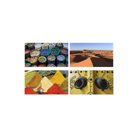 Mobiles Oriental x4 - carton - 27 x 49cm