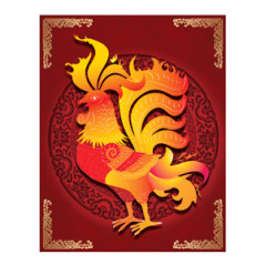Affiche Nouvel An Chinois - 55 x 70cm