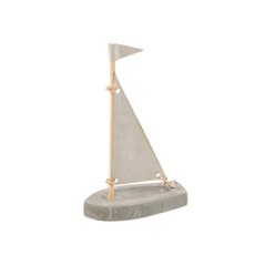 Bateau ciment 10 x 4 x 16cm