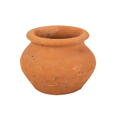 Pot Jakarta en terre terracotta 17,5 x 13,3cm
