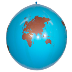 Ballon mappemonde - Diam. 96cm