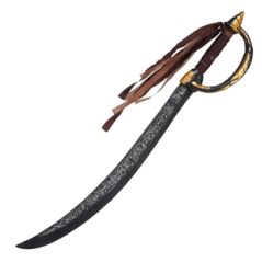 Épée de pirate 68 cm PVC