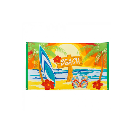 Drapeau Beach - tissu - 90 x 150cm