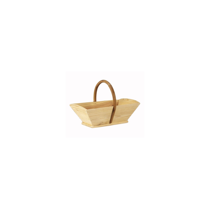Panier de vendangeur - bois - 34x20x22cm