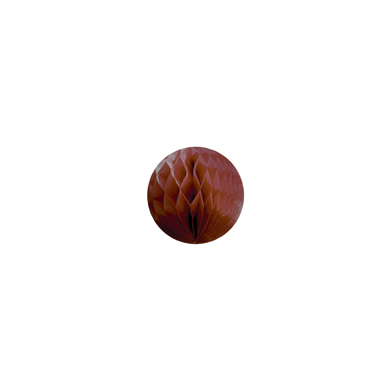 Boule marron papier - Diam. 25cm