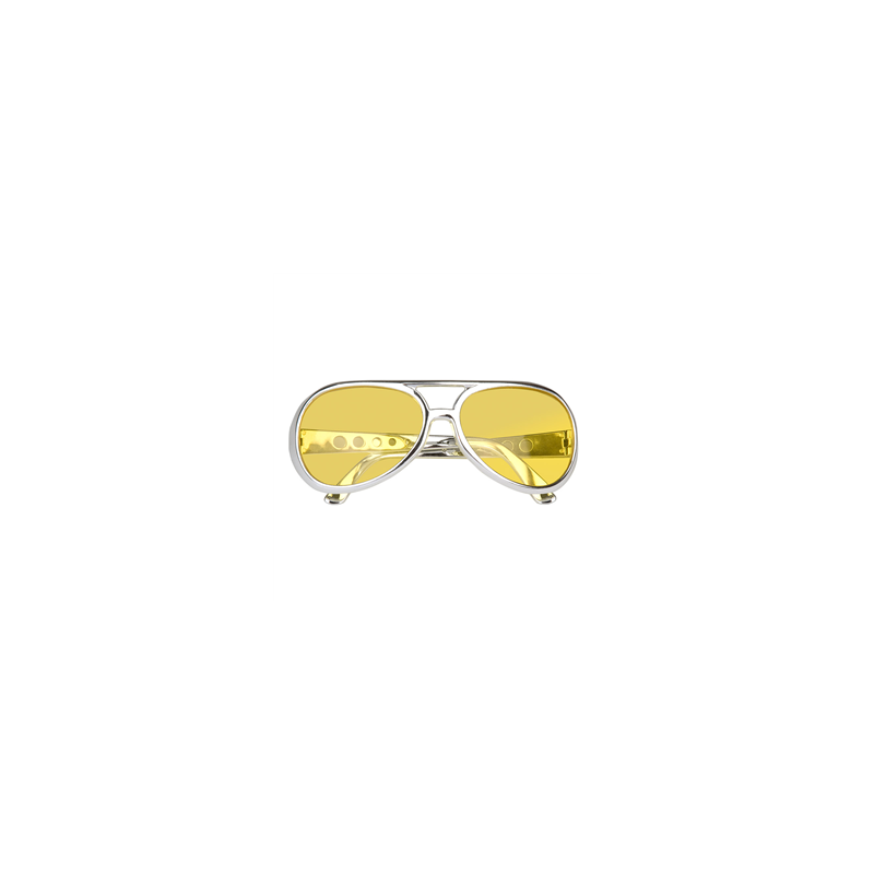 Paire de lunettes Rock 'n Roll 4 couleurs ass.