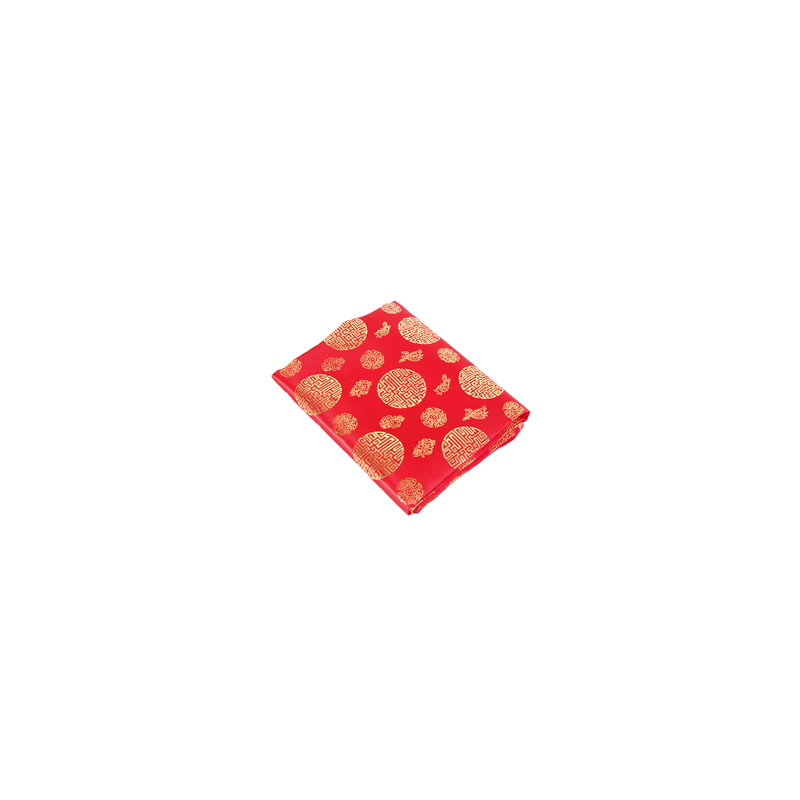 Tissu Asiatique Calligraphie - coupe de 1.9m - Larg. 150cm