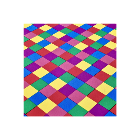 Tissu arlequin satin - Larg. 145cm (vendu au mètre)