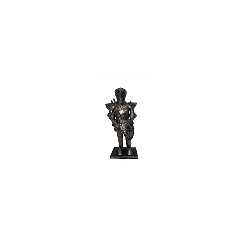 Armure médiévale Bouclier et Epée - métal - 50 x 23 x 13 cm
