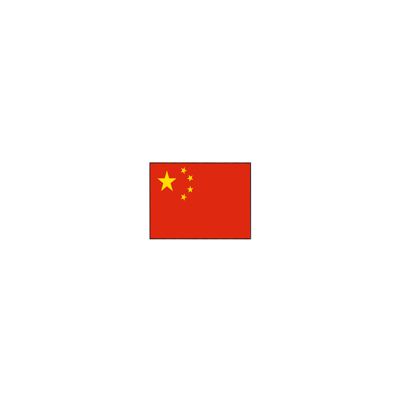Drapeau Chine - tissu - 60 x 90cm