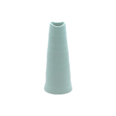 Vase en céramique bleu 23 x 9cm