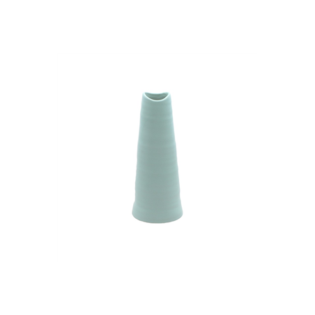 Vase en céramique bleu 23 x 9cm