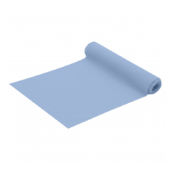 Chemin de table voilage bleu ciel 28cm x 5m