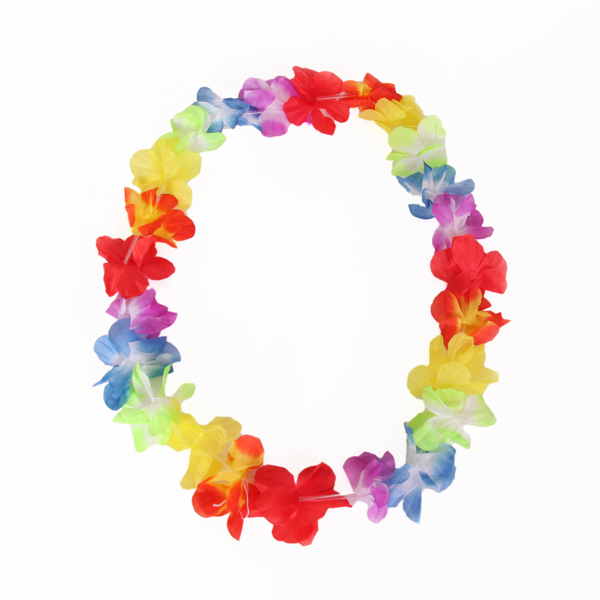 Colliers de fleurs pour une déco camping