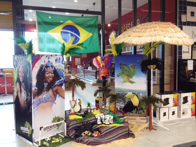 déco à thème Brésil